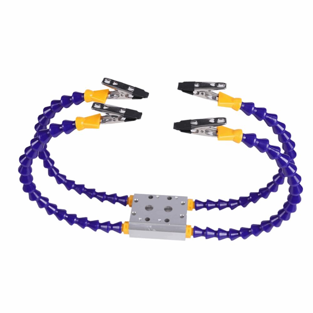 Flexible Arm Soldering Helping Hands Octopus Design Welding Fixture Station Jewelry Making