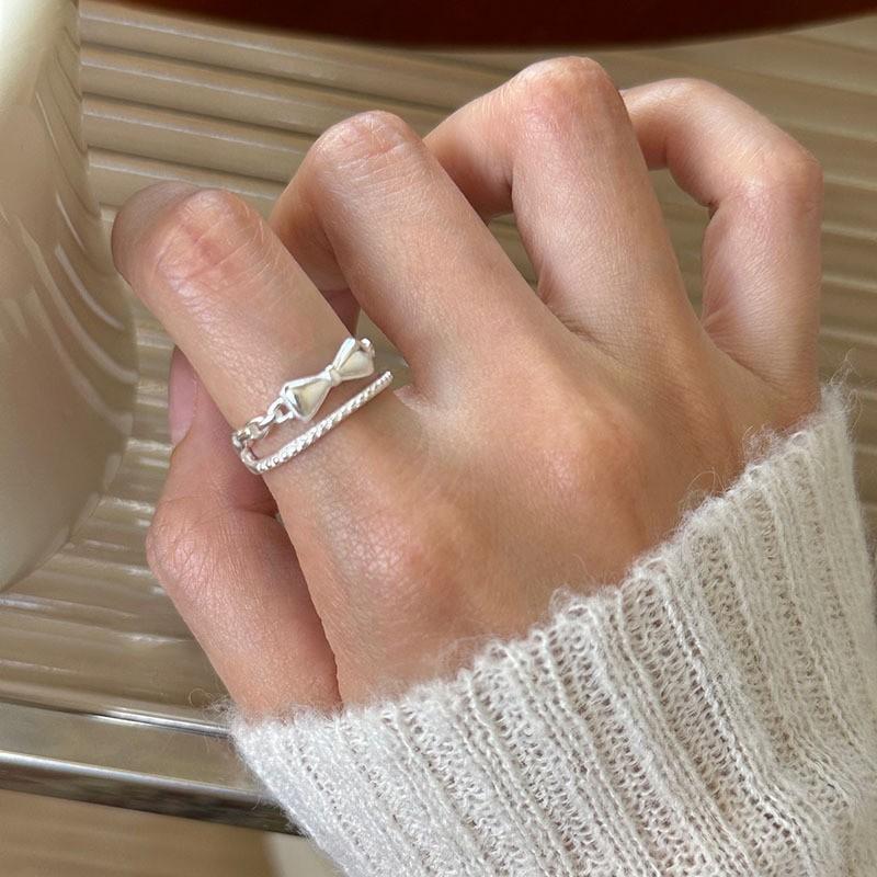 Серебряное уникальное кольцо S925 для женщин, летняя коллекция, модный геометрический дизайн, легкая роскошь