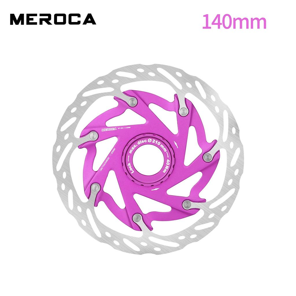 MEROCA XR Велосипедный Тормозной Ротор 140ММ 160ММ Велосипедный Ротор Centerlock Теплоотвод Плавающие Роторы Велосипедные Компоненты