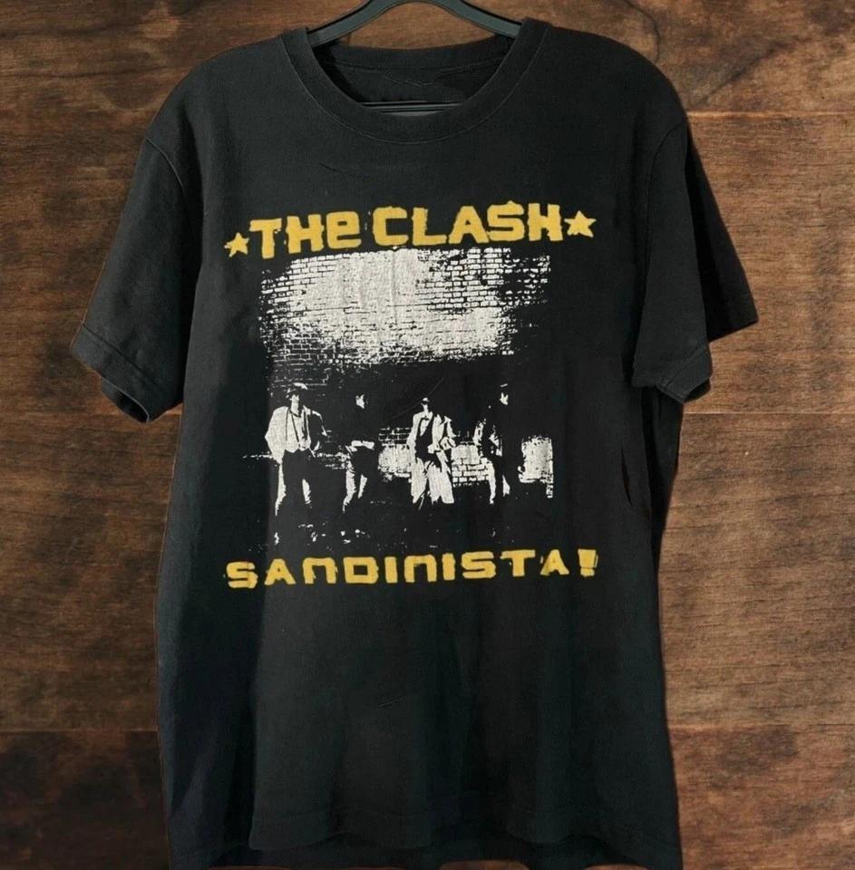 The Clash 80s Tour Gift For Fans S to 3XL Unisex Black T-shirt N8686