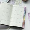 2026 Weekly Planner 220 Sheets Dated Leather Academic Planner with Ribbon Bookmarks For Men Women Student Daily Planning