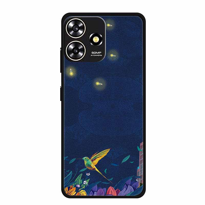 Крутой силиконовый чехол для ZTE Blade V50 Design 4G Чехол с принтом Модный мягкий задний чехол для Blade V50Design Чехол Защитные оболочки
