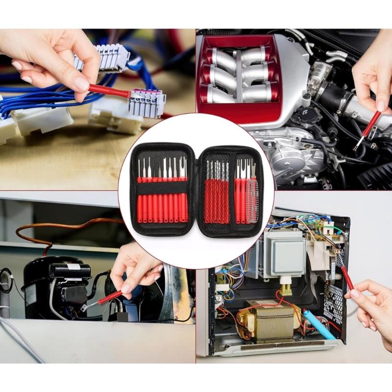 Universal  Car Terminal Pin Extractor Separator Tool Set For Precise And Damage Proof Wire Disassembly
