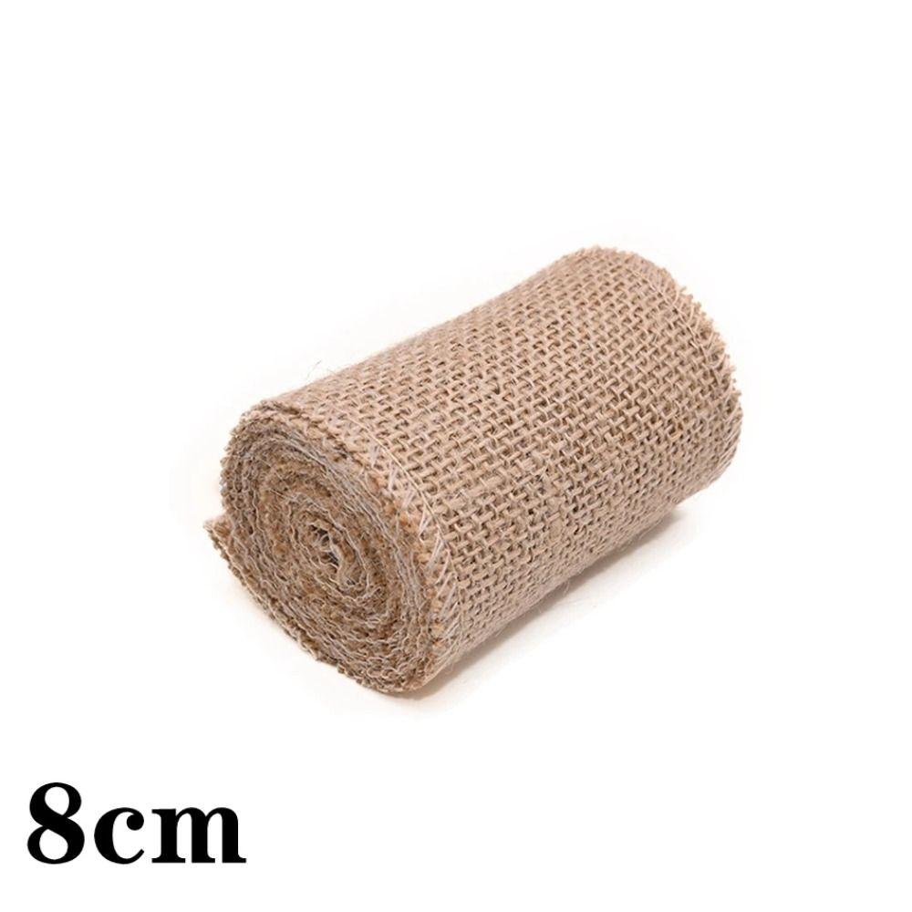 3mm 4mm 5mm 6mm 8mm 10mm 12mm Jute Ribbon DIY Wedding Hemp Ribbon Natural Jute Fabric Burlap