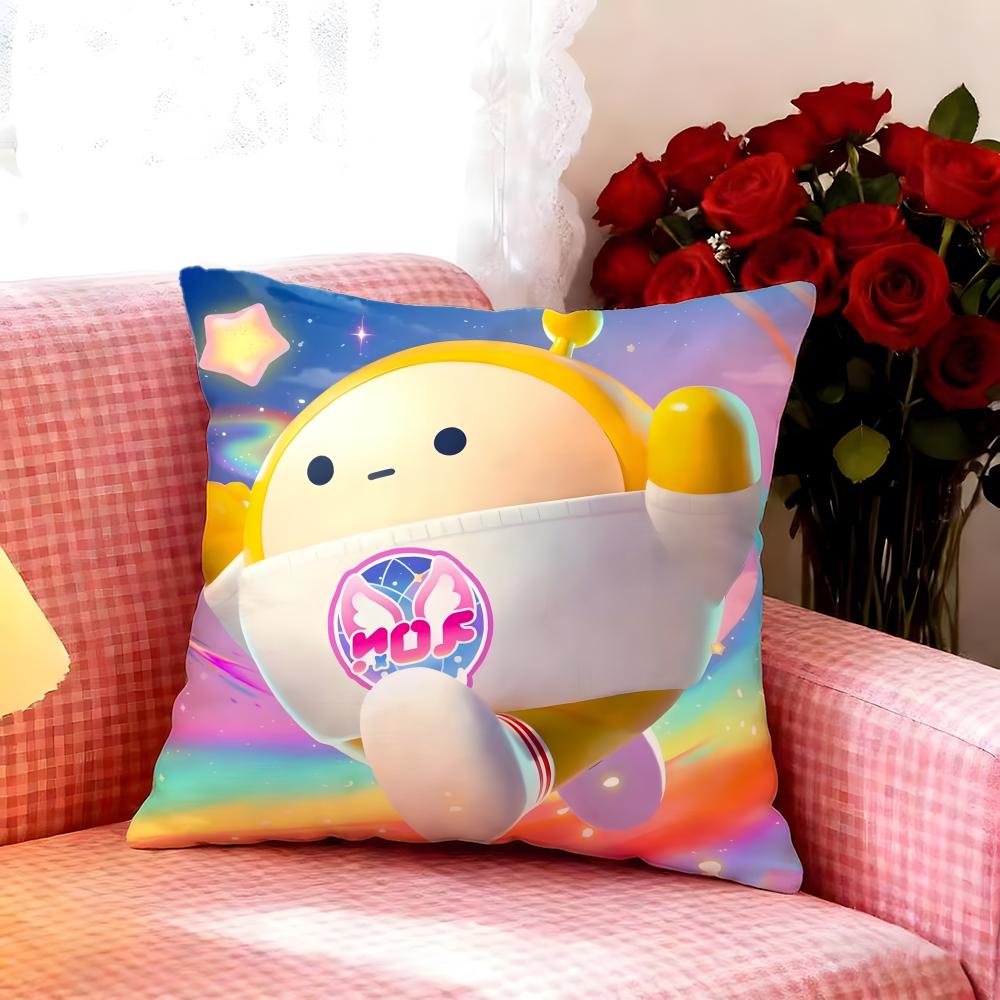 Веселая игра Eggy Partyy Наволочка Премиум Мягкая Наволочка Безопасная для кожи Дышащая Многоцелевая Для дома Офиса Путешествий