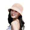 Decorative Round Stylish Short Brim Anti-UV Lady Sun Hat Summer