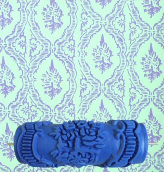 5-дюймовый ролик с рисунком для жидких обоев - Инструмент для DIY-точечной росписи и покраски стен