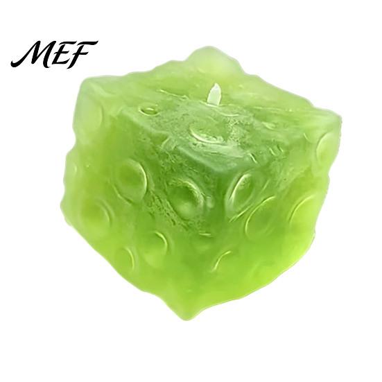 Funny Decompression Gifts Giant Cheese Squeeze Toy, Realistic Slow Rebound Stress Relief Cube for Kids Foam Adults, Soft Sensory Fidget Toy