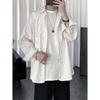 Striped Shirt For Men And Women In Spring And Summer 2024, High-End Trend Long Sleeved Shirt, Casual Thin Student Versatile Jacket