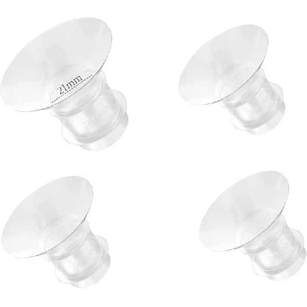 Flange Inserts 13/15/17/19/21mm 5pcs,Suitable for Medela,Spectra 24mm Shields/Flanges,Compatible with Momcozy S12 Pro/S9 Pro/S9/S12 Wearable Breast