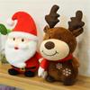 Pillow Animal Doll Elk Stuffed Toys Santa Claus Plush Toys Christmas Plush Toys Snowman Plush Toy