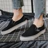 Fashion White Canvas Shoes Women Couple Slip On Flat Comfortable Casual Shoes Fashion Platform Ladies Vulcanized Shoes Zapatillas Mujer