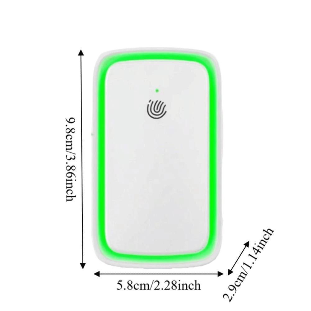 US UK EU Plug Air Cleaner Small Negative Ion Generator Odor Removal Air Ionizer  Basement