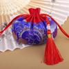 Retro Pattern Jewelry Storage Bag Jewelry Packaging Chinese Style Sachet  Bedroom Decoration