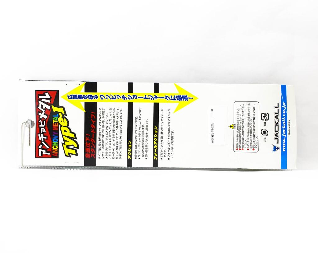 Jackall Металлический джиг-анчоус Тип 1 Стандартный 200 грамм Oreo (0066)