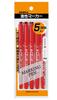 Zebra Extra Fine 5 Масляная ручка, Маки, Наконечник, Красный, Ручки, P-MO-120-MC-R5
