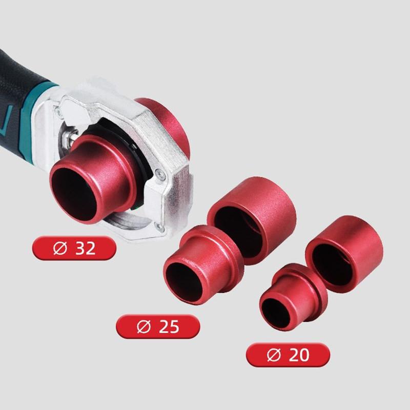 Cordless Hot Melt Machine Electric PPR / PB / PE Water Pipe Melter Rechargeable Plastic Welding Tools With Heads