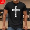 Jesus Saves Cross T Shirt Printed Christian Christianity 100% Men Cotton Tee Top