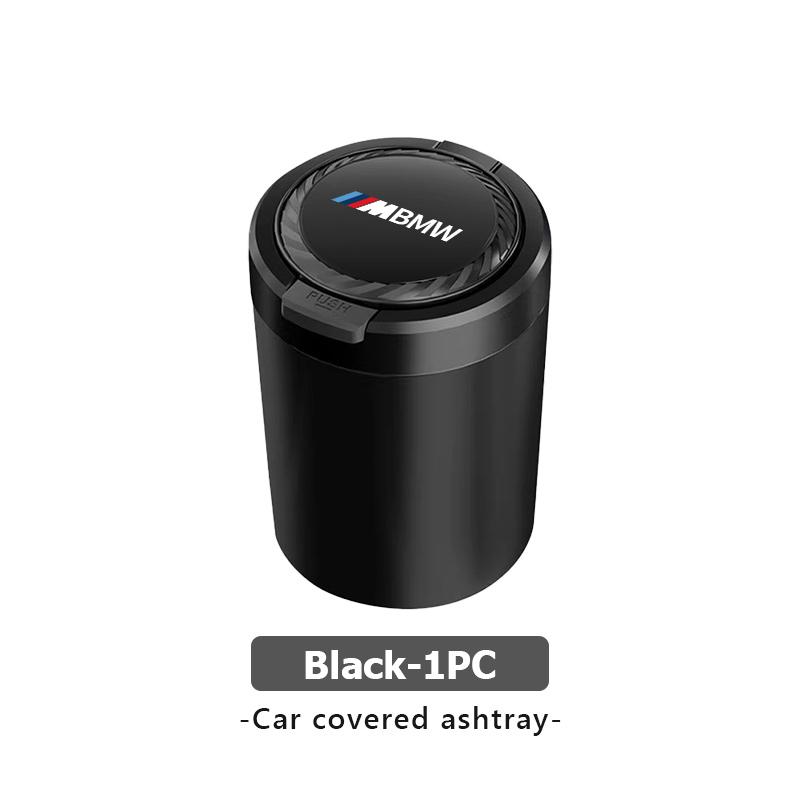 PGTK1 Car Portable Ashtray Garbag Can Multi-function Trash Bin For BMW Performance M E87 E30 E46 E28 F35 G20 E93 F20 X3 X