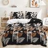 Трехпредметный 3D пододеяльник с растительными листьями, простой ветер, комплект постельного белья