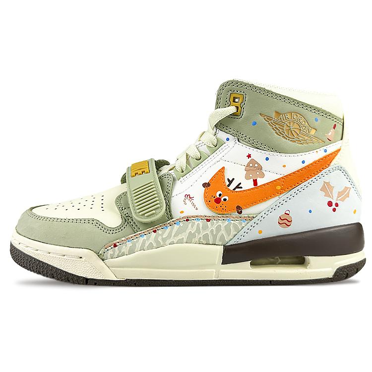 Jordan Legacy 312 Амортизация Устойчивость к истиранию Нескользящая Амортизация Устойчивость к истиранию Нескользящая Высокие FD9907-111(Team40-S-BOX)