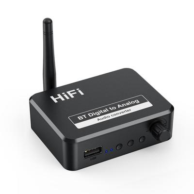 B35 Bluetooth-совместимый музыкальный приемник V5.1 U Дисковый оптоволоконный цифро-аналоговый преобразователь
