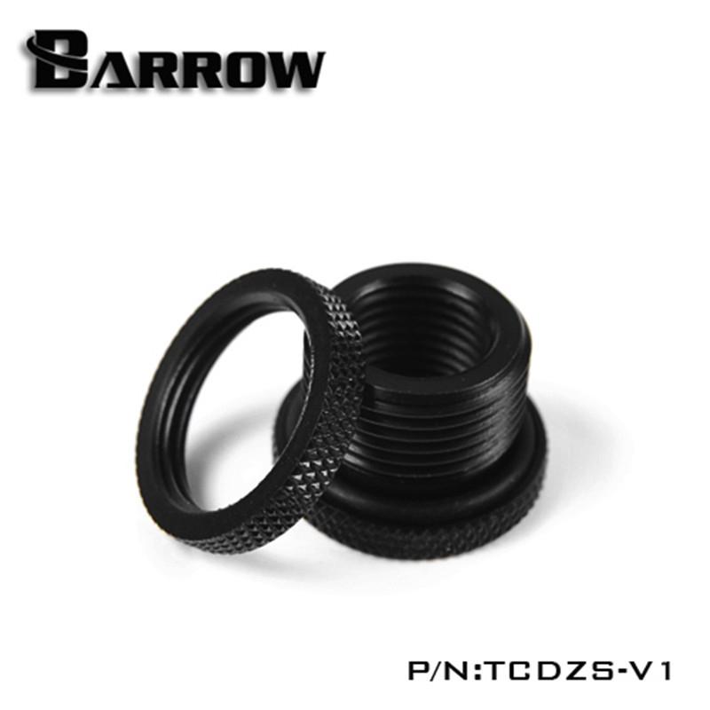 Barrow TCDZS-V1 Проходной фитинг G1/4'' Отверстия для заглушки заливного порта Для шланга Использование для водяного охлаждения 4 цвета TCDZS-V1