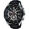 CASIO Edifice EDIFICE Men's Watch Chronograph EFR-539L-1AV Black Leather Band Overseas Model [Parallel Import]