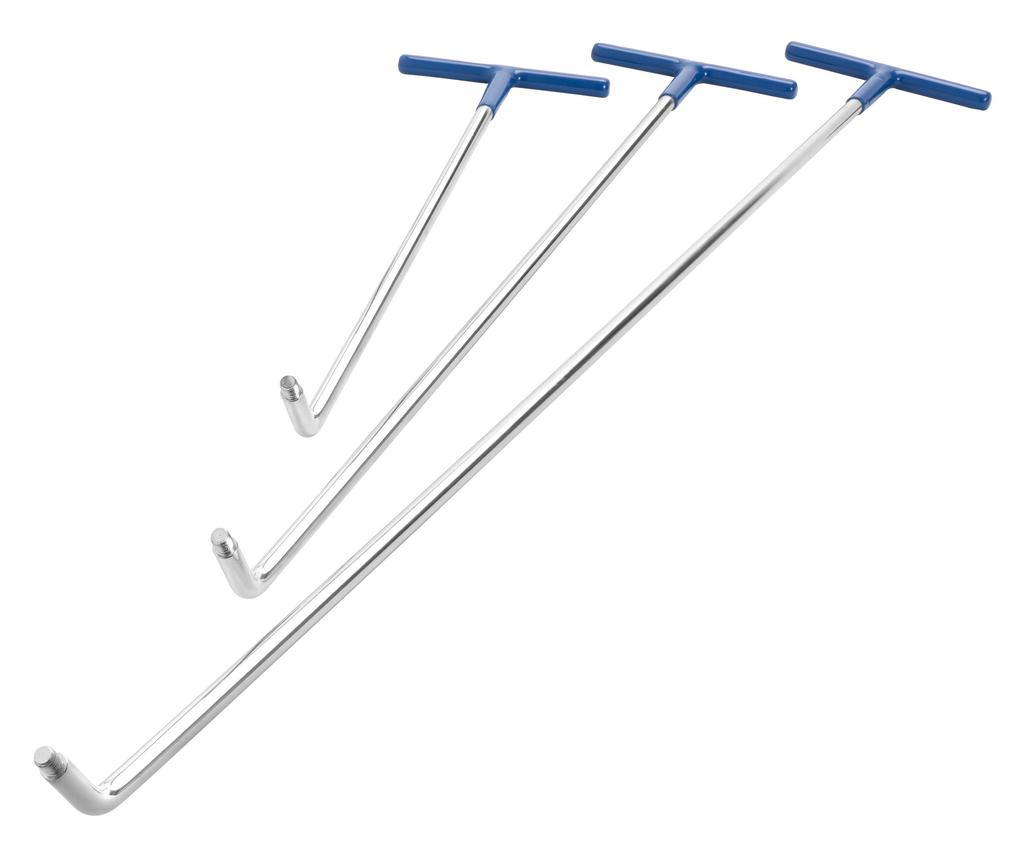 Крючки для удилищ PDR - 3 шт. | Выравнивание листового металла | 5 сменных наконечников