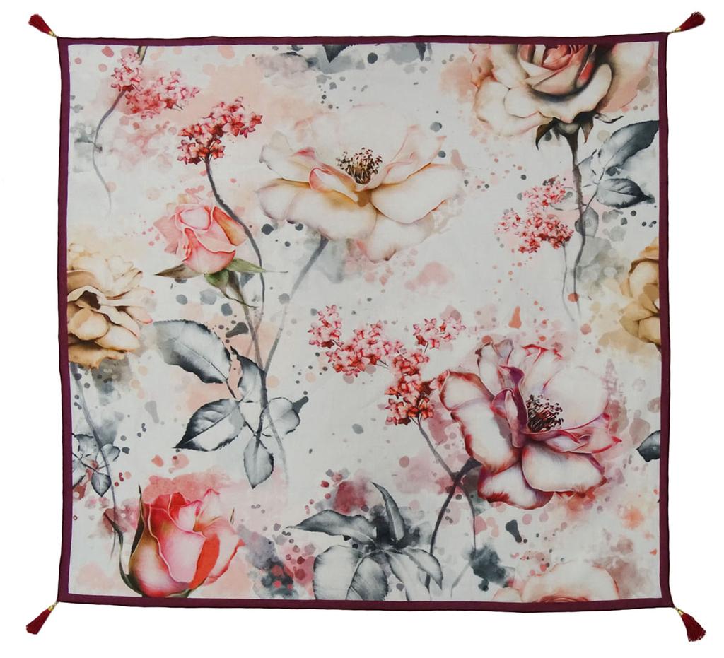 Bimba Women's Boho Black Maxi Dress With Tassel Scarf Designer Summer