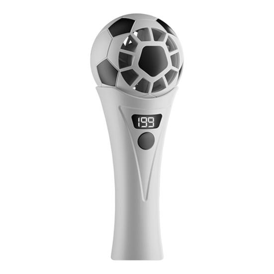 Soccer Handheld Fan, Mini USB Portable Fan with 199 Speeds, Football Shape Cooling Fan for Game Day, Sports Fan Gift
