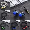 Universal Wired Bass 3.5mm Earbuds In-Ear Earphone Stereo HiFi Headphone
