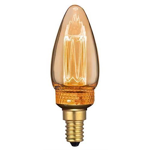 Ampoule À LED - GREENANDCO - E14 C35 - 2W - 65lm - 1800K - Vintage Rétro