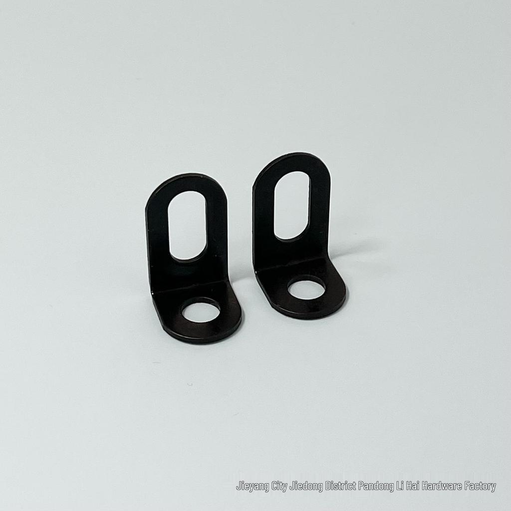 Регулируемый черный угловой кронштейн для полки для шкафа, мебели