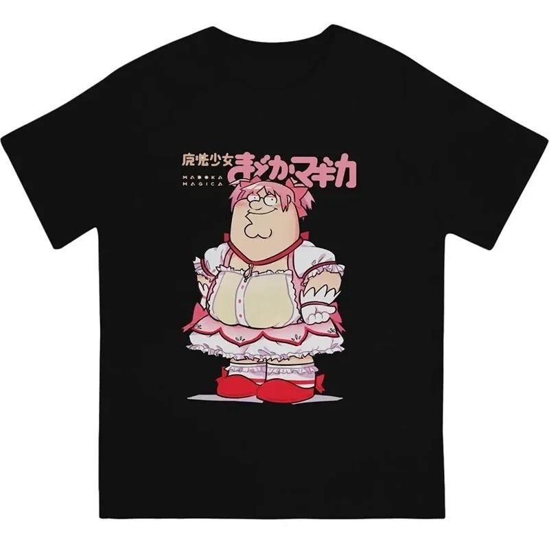 Funny Magical Anime Girl Peter Griffin Shirt Unisex Short Sleeve Shirt S-5XL
