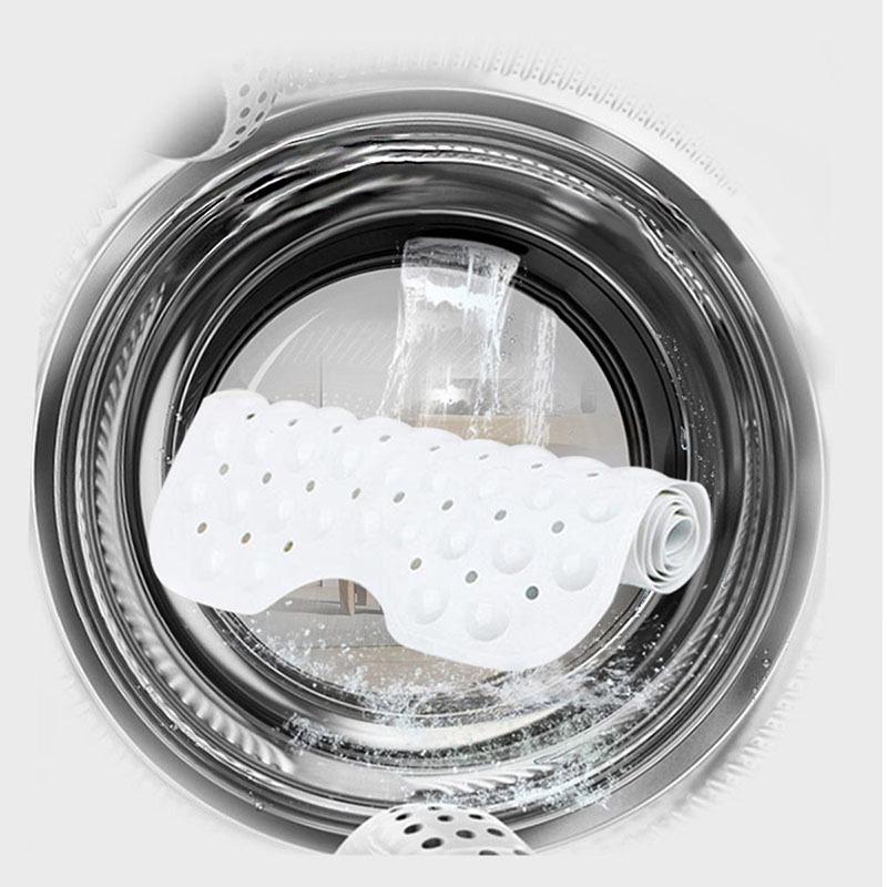 Популярный Экологичный Нескользящий Коврик для Ванны с Присосками - Очень Длинный для Ванной и Душа