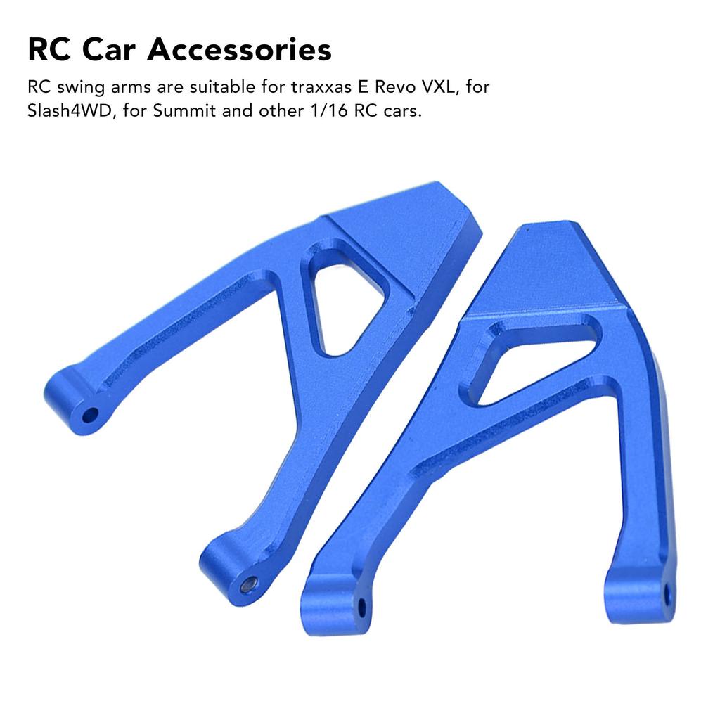 1 Pair RC Rear Upper Suspension Arm Aluminum Alloy RC Rear Upper Swing Arm for Slash4 1Celsius16 RC Cars