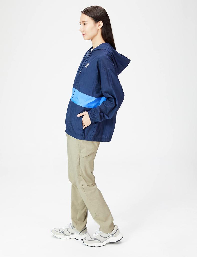New Balance Women's NB Athletics Amplified Woven Jacket (WJ21500) NGO (Natural Indigo) Size M