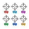 Personality Fashionable Stainless Steel Stainless Steel Jewelry Color Bell Bell Screw Cympho Ring