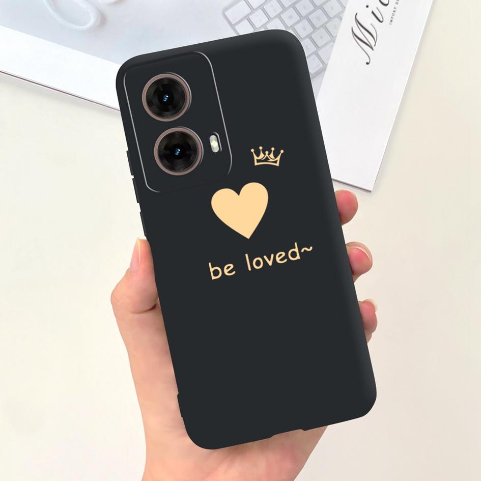 Чехол для Motorola Moto G85 5G 2024 Модный Цветочный Мраморный Мягкий Силикон Защита Камеры Чехол для Телефона Для Moto G85 XT2427-3 Coque