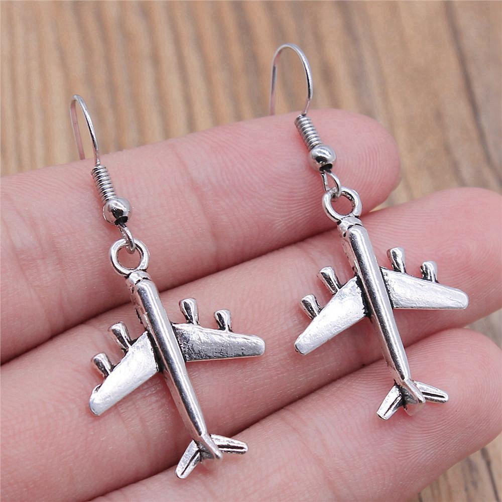 Серьги-подвески и подвески для путешествий на самолете на Рождество, мужские украшения, эстетические товары для вечеринок