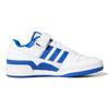 Adidas Подростковые кроссовки Forum Low Белые Королевский синий FY7974