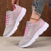 Fashion 2025 New Women's Running Shoes Spring Autumn Breathable Casual Sports Shoes Mesh Anti Slip Vibration Comfortable Walking Shoes