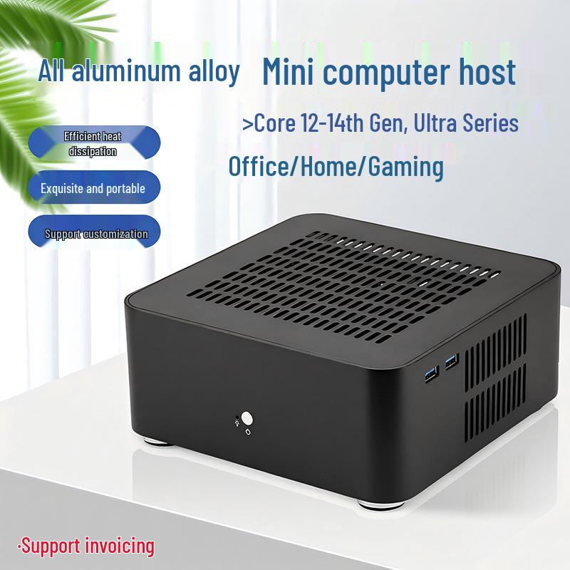 Lianda L80PC Aluminum Mini PC - 12th/14th Gen Core for Office & Home