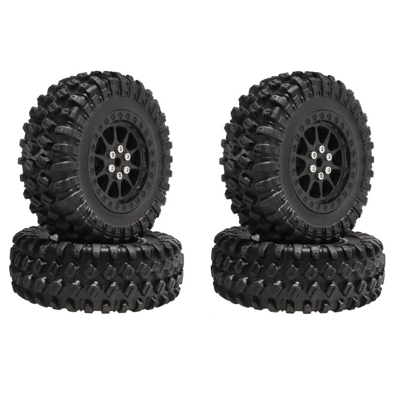1:12 RC Car Crawler Tire Replacement 72mm Metal Upgraded Wheels Toy Car Upgrade Accessories Parts MN90 91 99 99S
