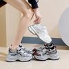 ins Korean version mesh low-top dad shoes girl 2025 autumn new breathable student sports heightened leisure A230