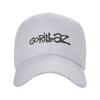 Кисть для рисования Красный логотип Кепка Gorillazs Модная Повседневная Бейсболка Регулируемая Шляпа Хип-хоп Летняя Унисекс Бейсболки
