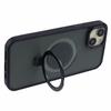 For iPhone 14 TPU+PC Case Compatible with MagSafe Skin-Touch Kickstand Phone Cover