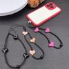 Sweet and Cool Butterfly Flower Phone Chain - Girl Style Love Beaded Hanging Rope.