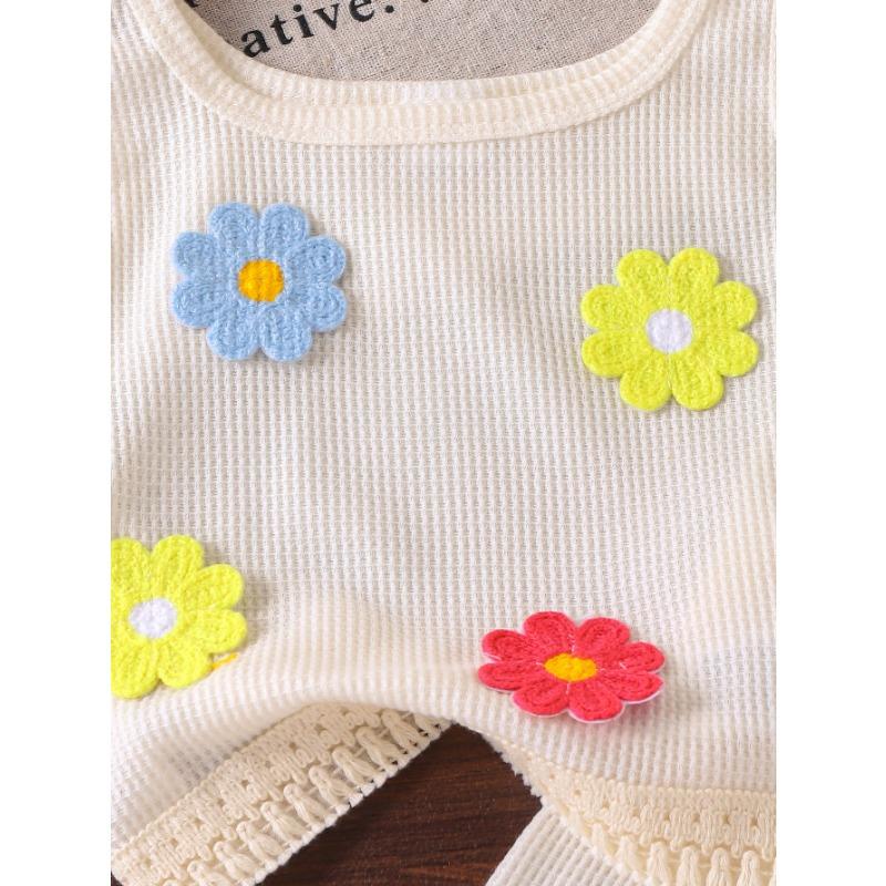 4-7 лет Детская одежда для малышей, детский брючный костюм, спортивный костюм с шортами для девочек, костюм для отдыха из двух частей без рукавов и шорт